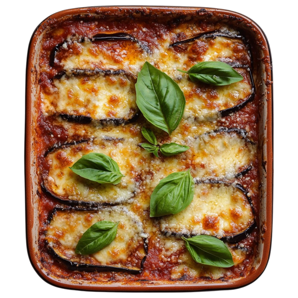 Aubergines à la parmigiana