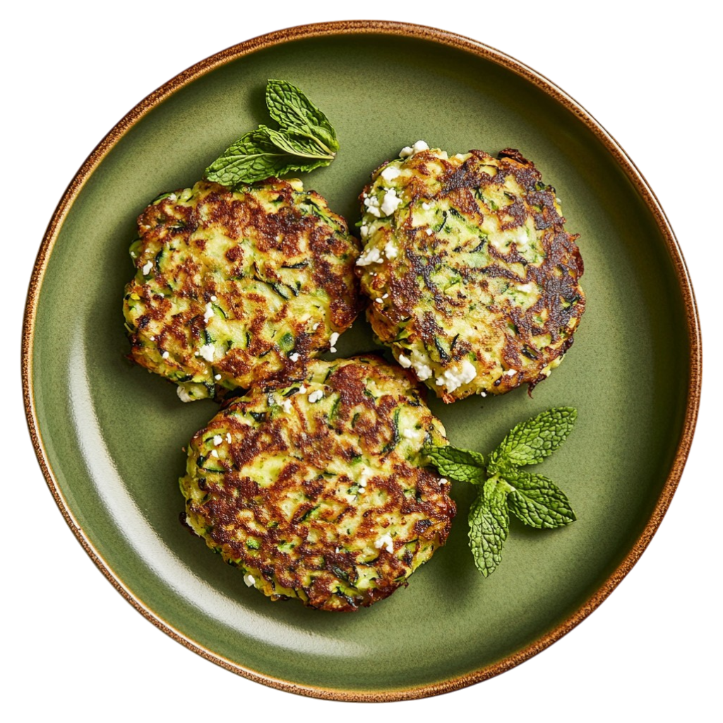 Galettes de courgettes à la feta