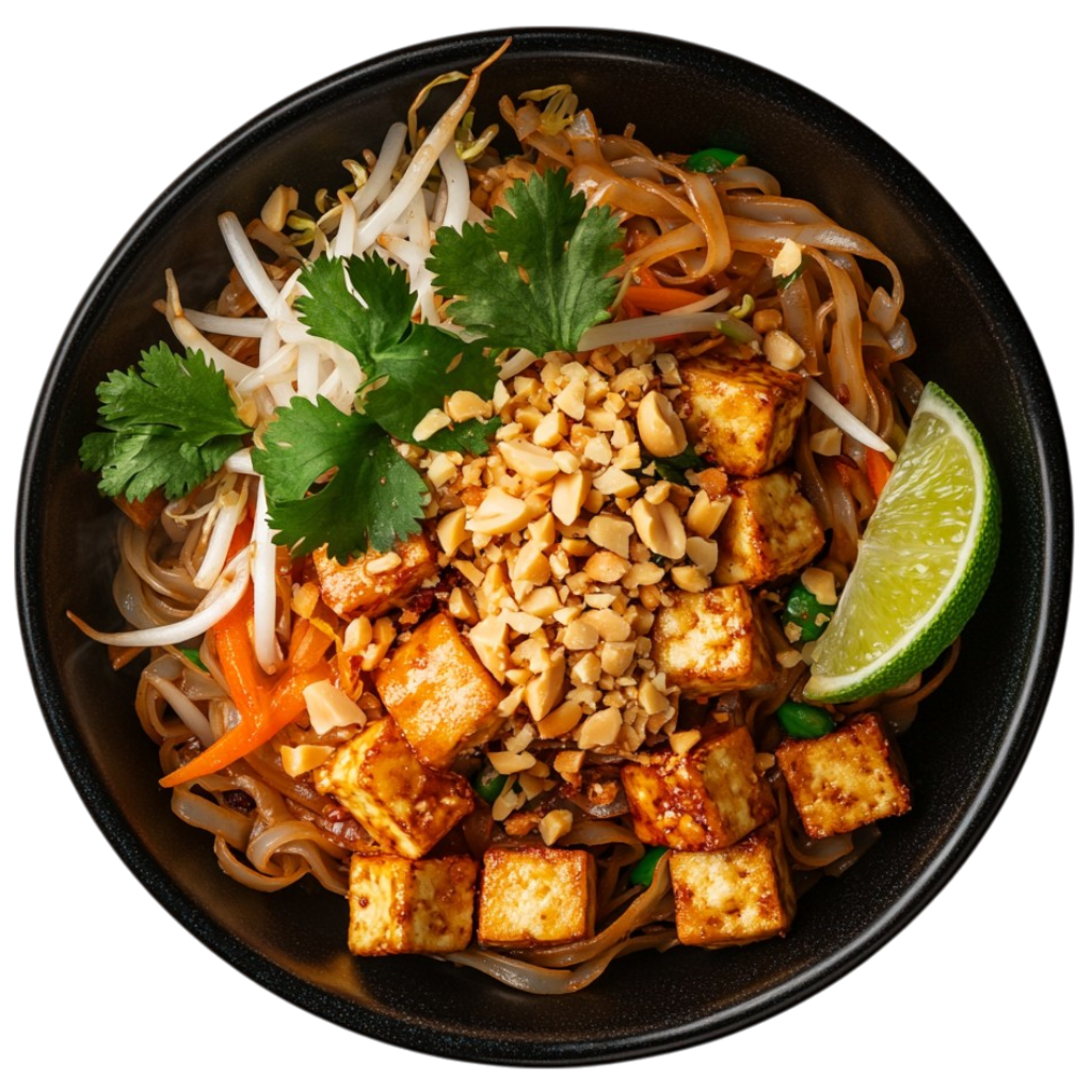 Pad Thaï au tofu croustillant
