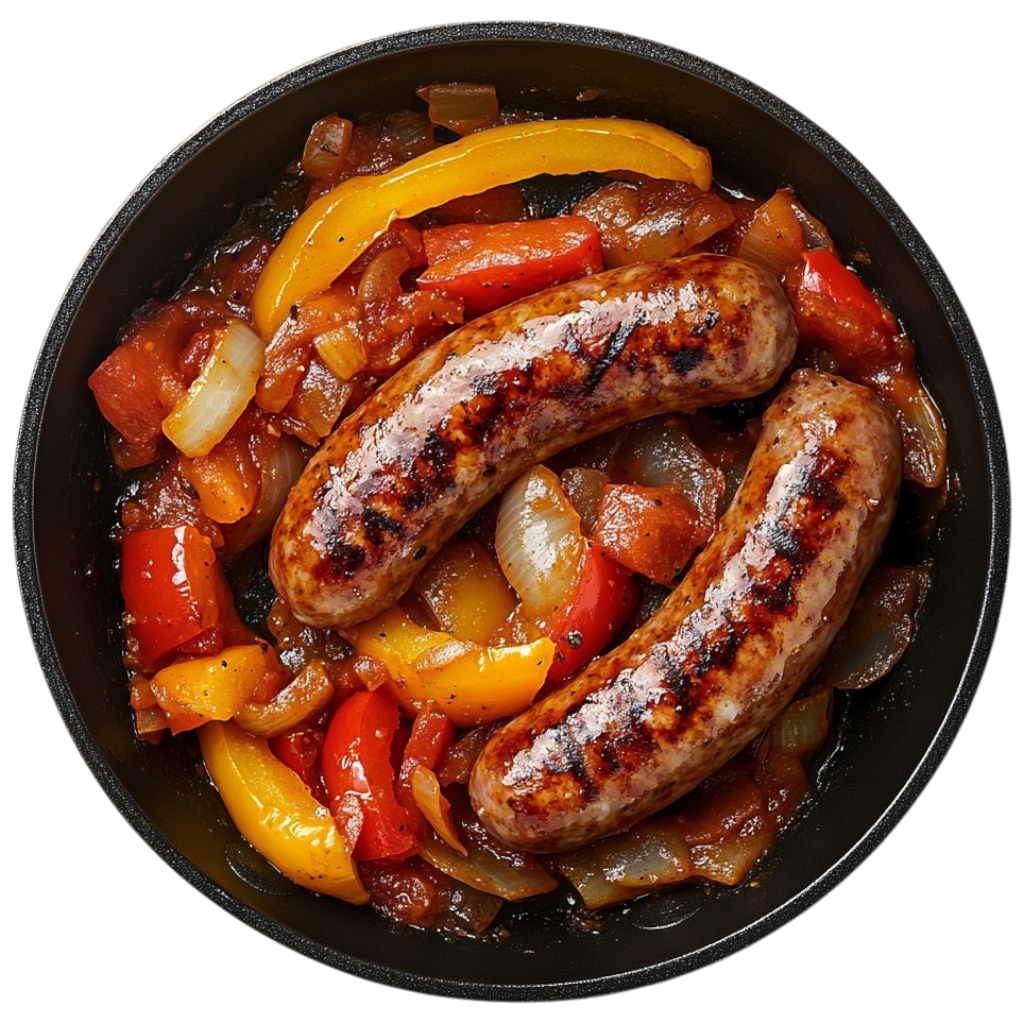 Saucisses italiennes aux poivrons
