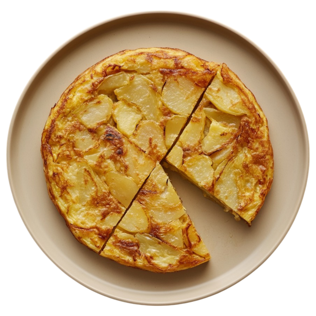 Tortilla espagnole aux pommes de terre